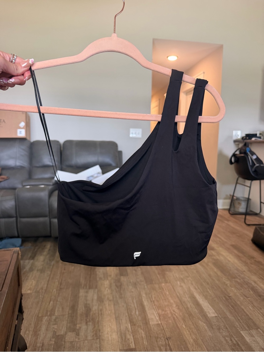 NWOT fabletics one shoulder sports bra